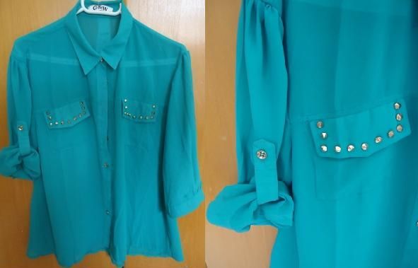 Camisa Mullet com spikes manga curta