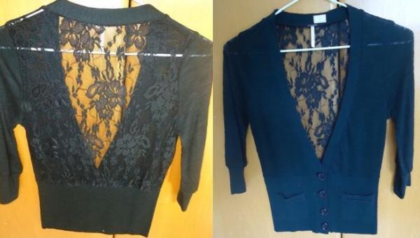 Bolero rendado da Poof
