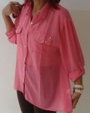 Camisa Mullet com spikes