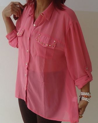 Camisa Mullet com spikes